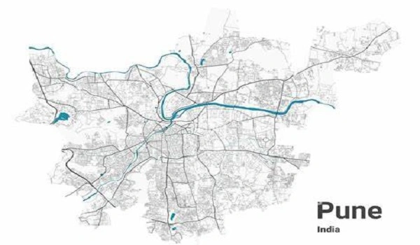 Featured Image of Pune Maharashtra Map